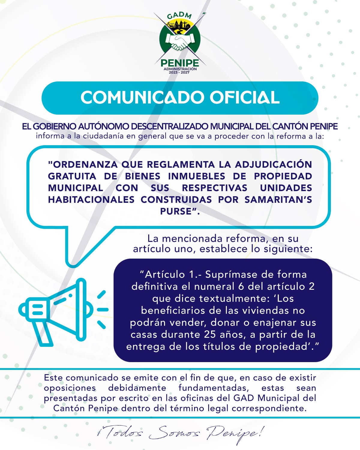 comunicado
